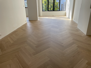 Visgraat tapis parket